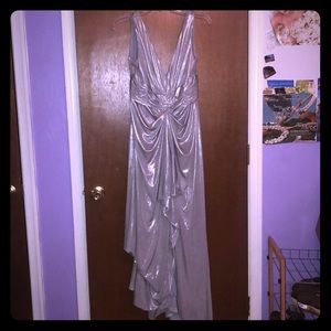 FAVIANA Silver Multi-Functional Dress